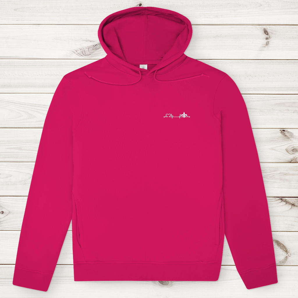 Men's Premium Organic Hoodie – Srce Bosne | Left Chest