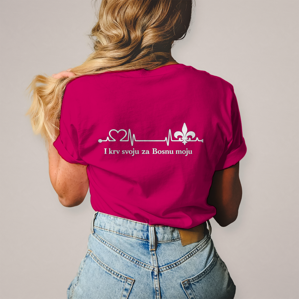 Ženska majica – Za Bosnu Moju | Print na leđima