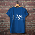 Damen Premium Bio T-Shirt Bosnien – Bosna Herzschlag | Rückenprint