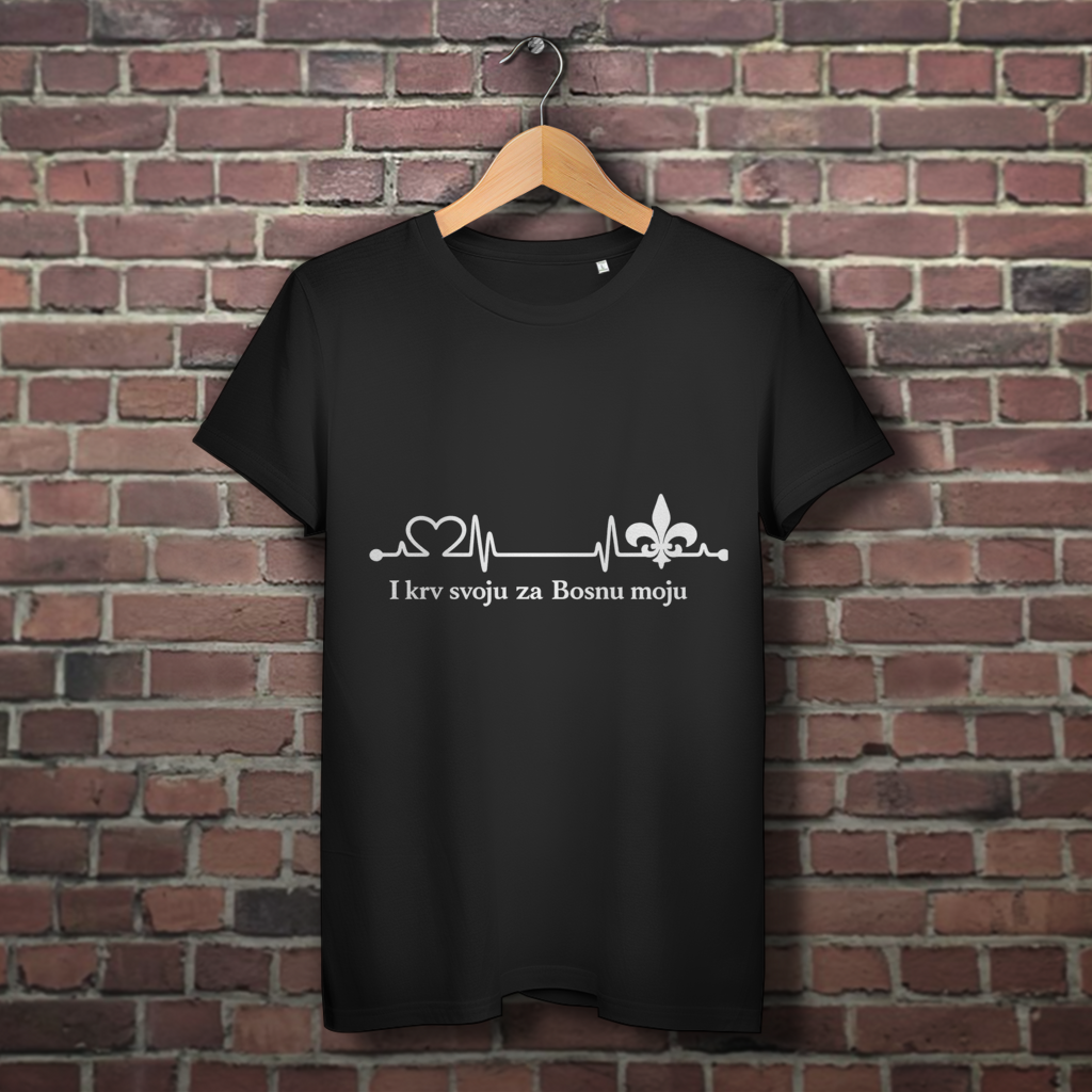 Women's Premium Organic T-Shirt - To My Bosnia | Frontprint