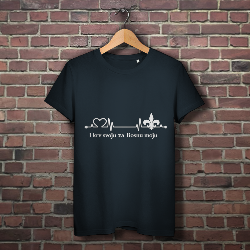 Women's Premium Organic T-Shirt - To My Bosnia | Frontprint