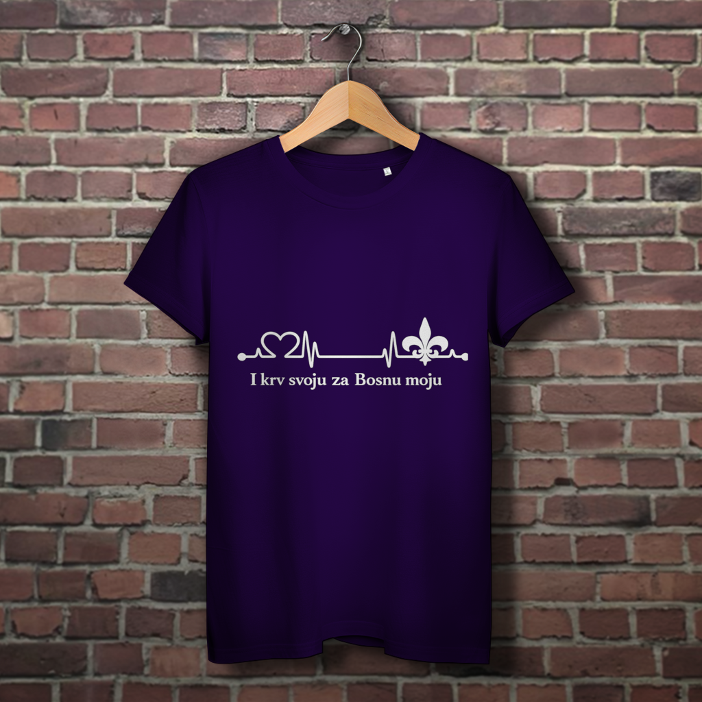 Women's Premium Organic T-Shirt - To My Bosnia | Frontprint