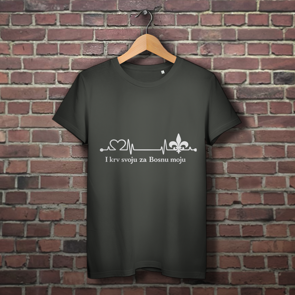 Women's Premium Organic T-Shirt - To My Bosnia | Frontprint