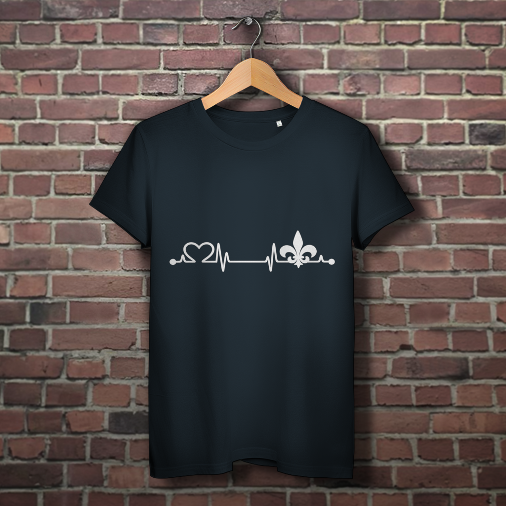 Damen Premium Bio T-Shirt – Srce Bosne | Frontprint