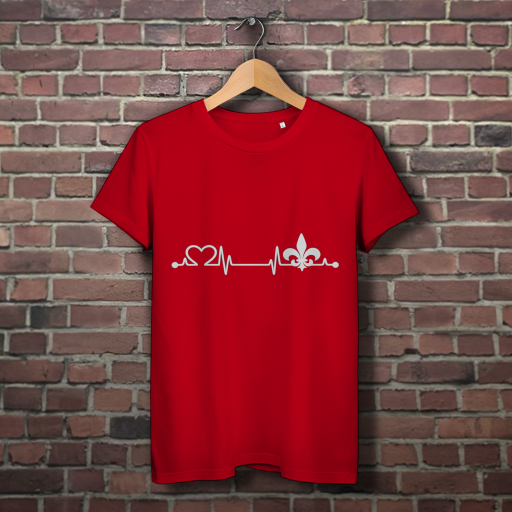 Damen Premium Bio T-Shirt – Srce Bosne | Frontprint