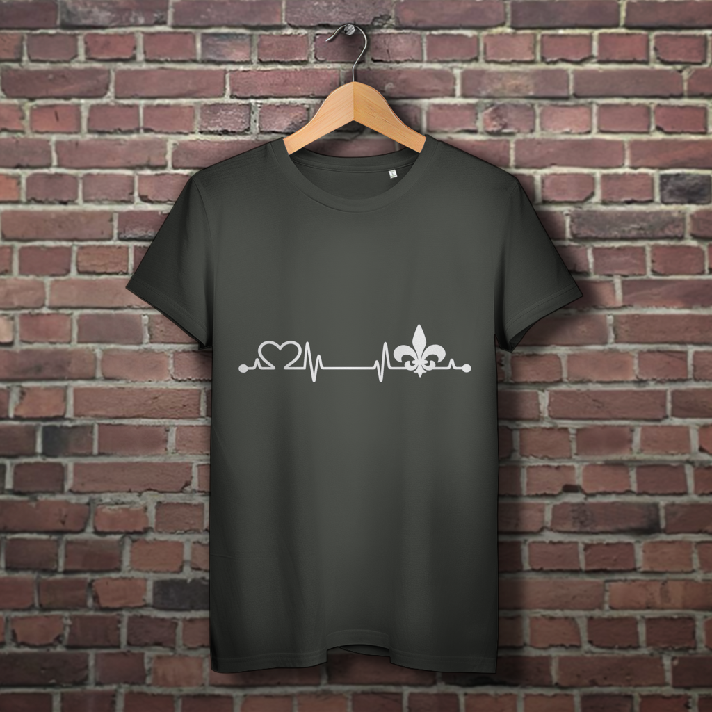 Ženska premium organska majica – Srce Bosne | Prednji print
