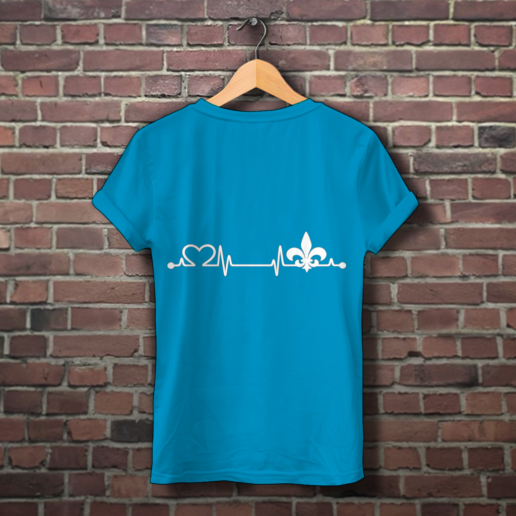 Damen Premium Bio T-Shirt – Srce Bosne | Rückenprint