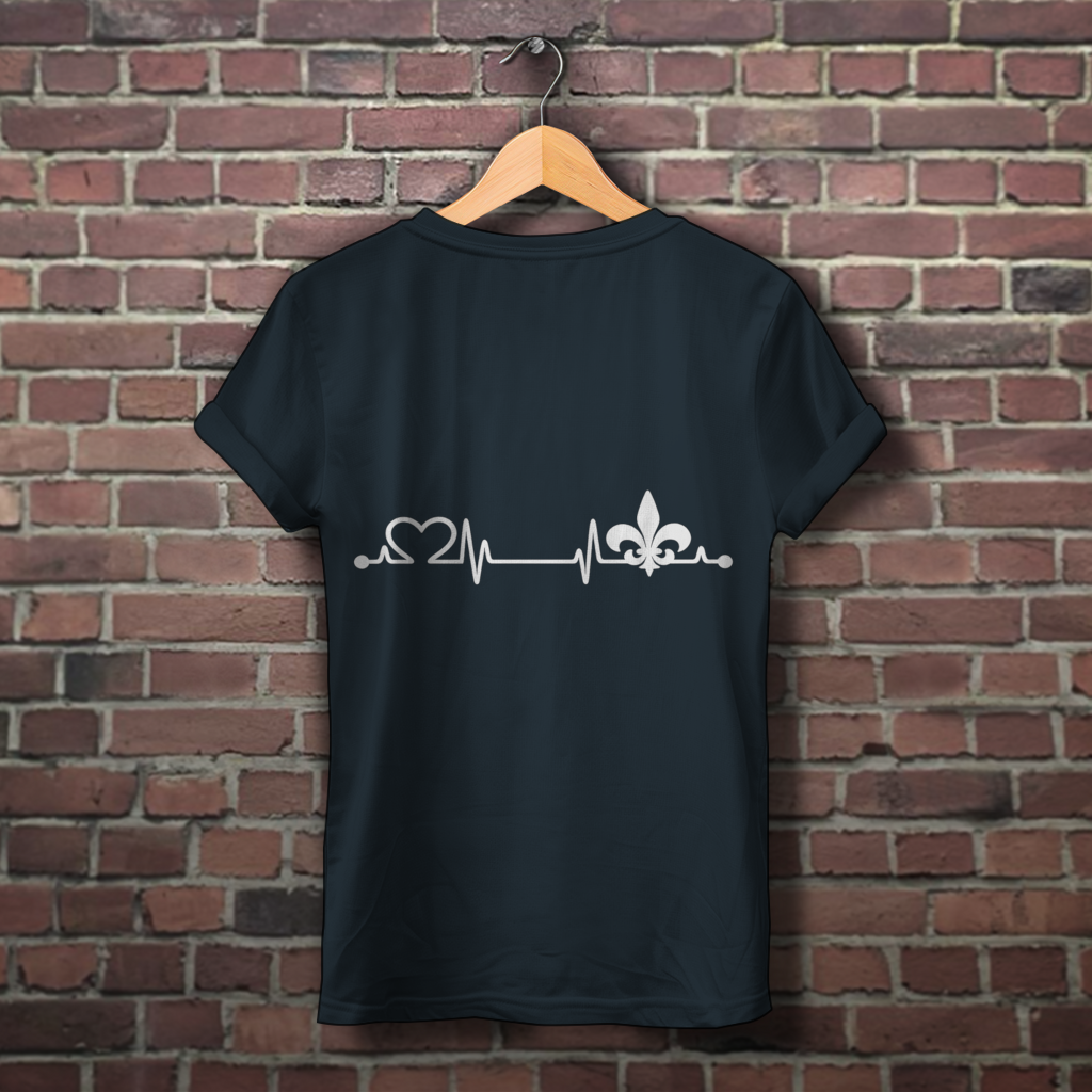 Damen Premium Bio T-Shirt – Srce Bosne | Rückenprint