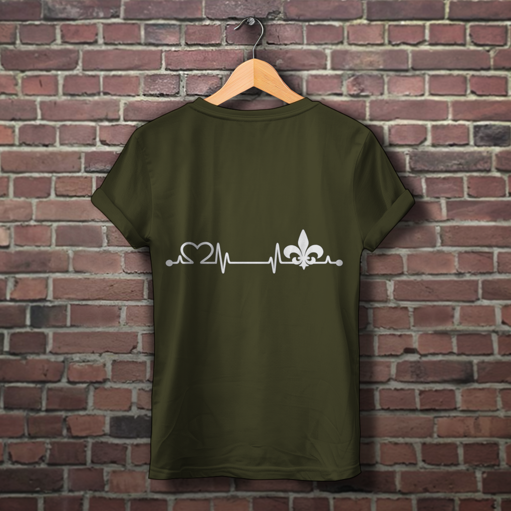 Damen Premium Bio T-Shirt – Srce Bosne | Rückenprint