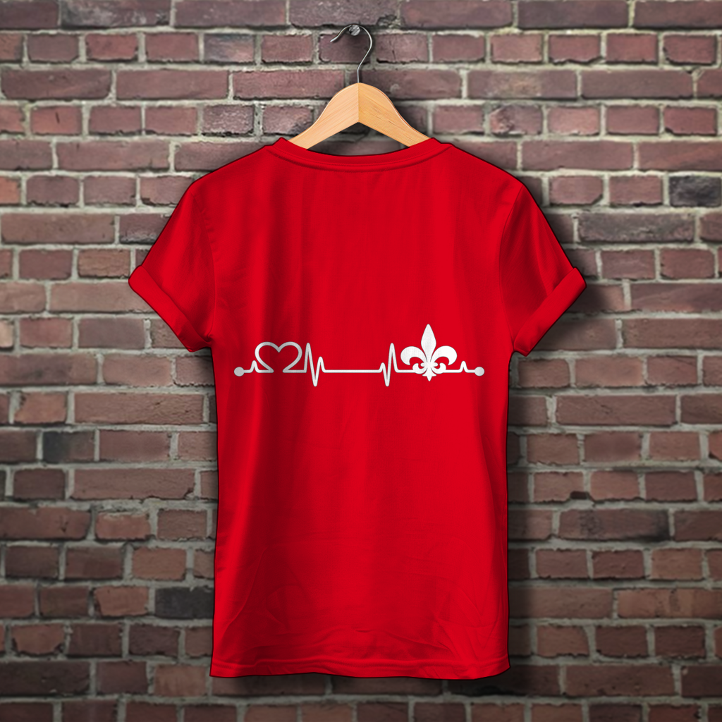 Damen Premium Bio T-Shirt – Srce Bosne | Rückenprint