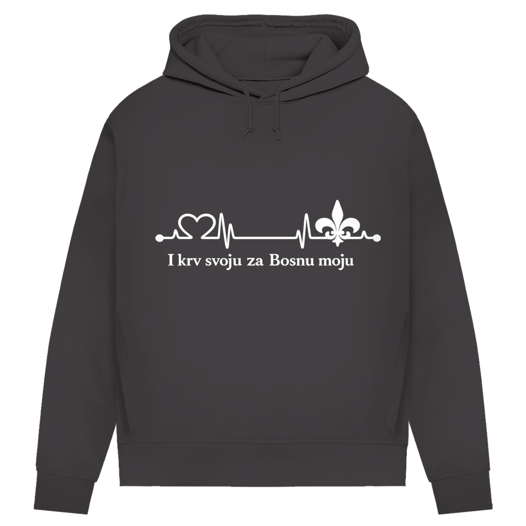 Women's Premium Organic Hoodie - To My Bosnia | Frontprint