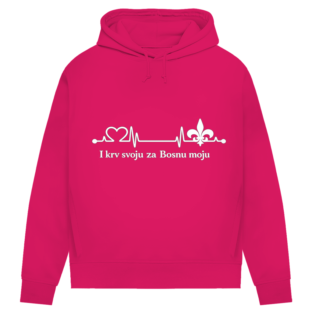 Women's Premium Organic Hoodie - To My Bosnia | Frontprint
