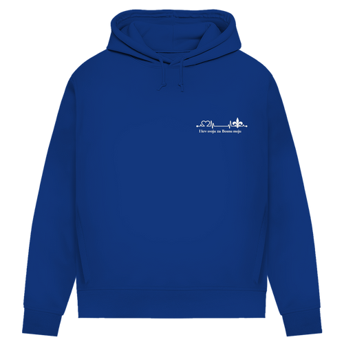 Women's Premium Organic Hoodie – Za Bosnu Moju | Left Chest