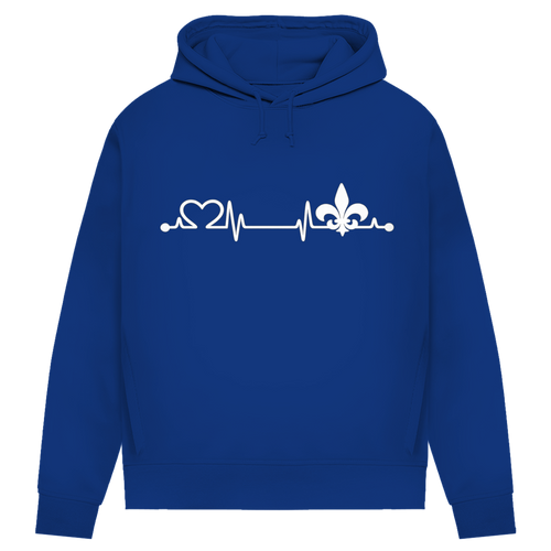 Ženski Premium organski duks – Srce Bosne | Print sprijeda