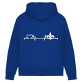Damen Premium Bio Hoodie – Srce Bosne | Rückenprint