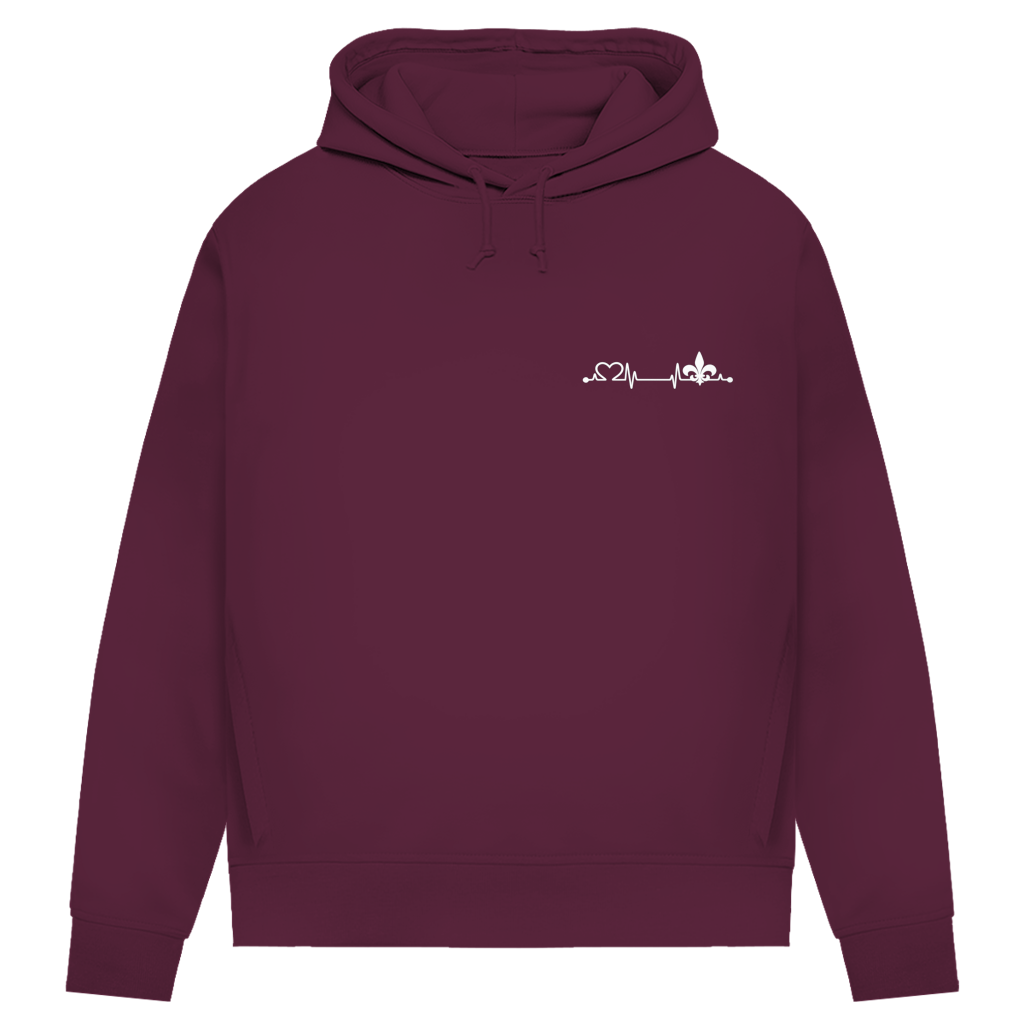 Women's Premium Organic Hoodie – Srce Bosne | Left Chest