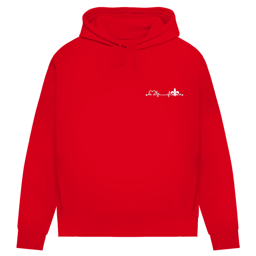 Women's Premium Organic Hoodie – Srce Bosne | Left Chest