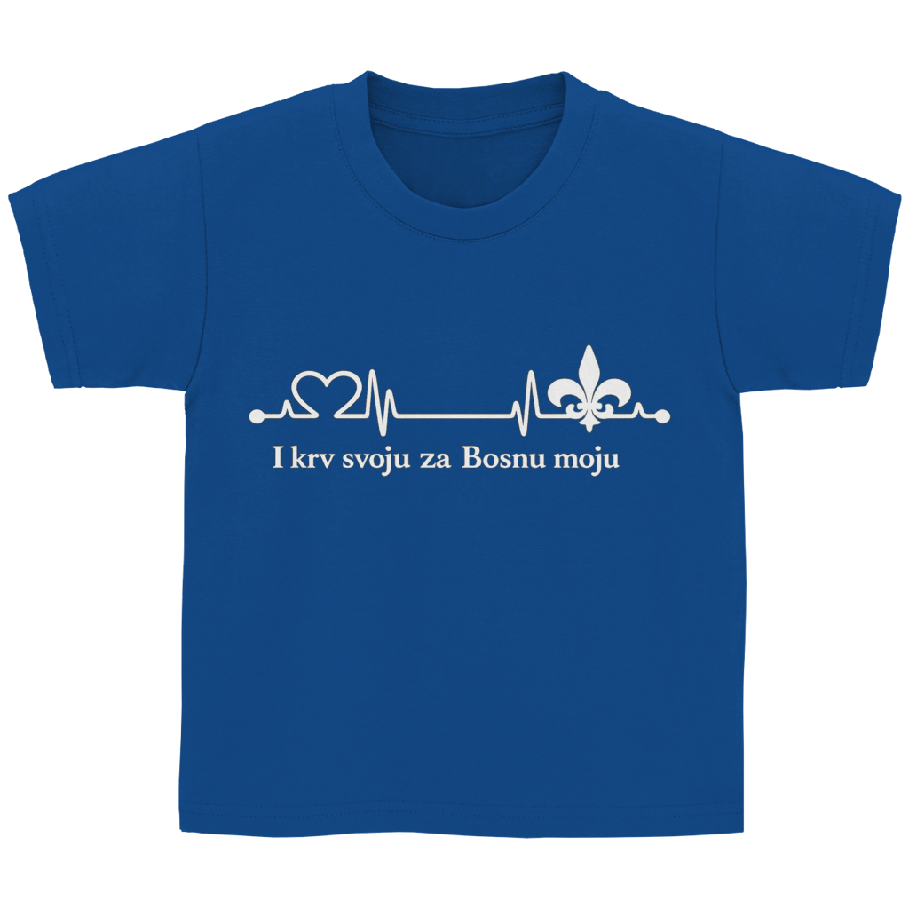 Kids' Basic T-Shirt – For My Bosnia | Front Print