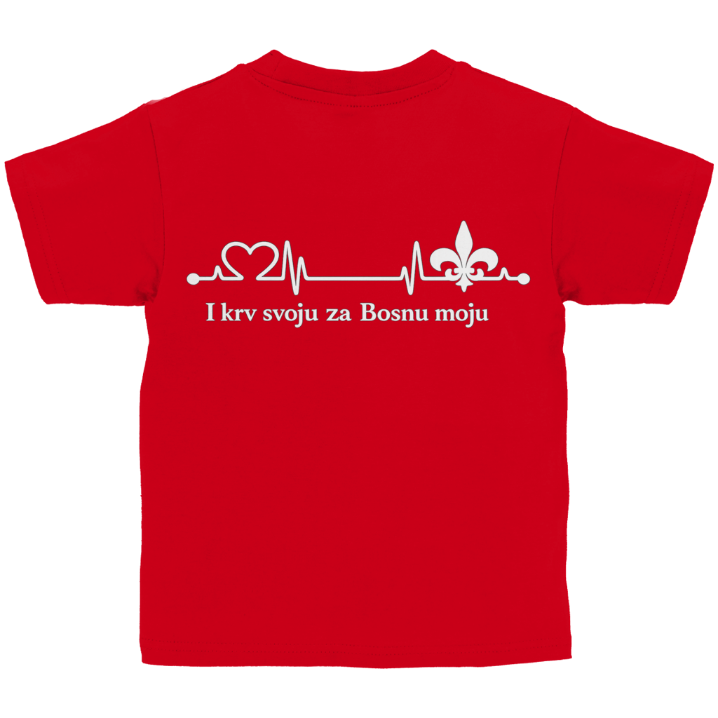 Kids Basic T-Shirt – Za Bosnu Moju | Backprint