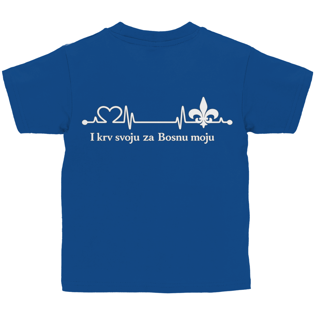 Kids Basic T-Shirt – Za Bosnu Moju | Backprint