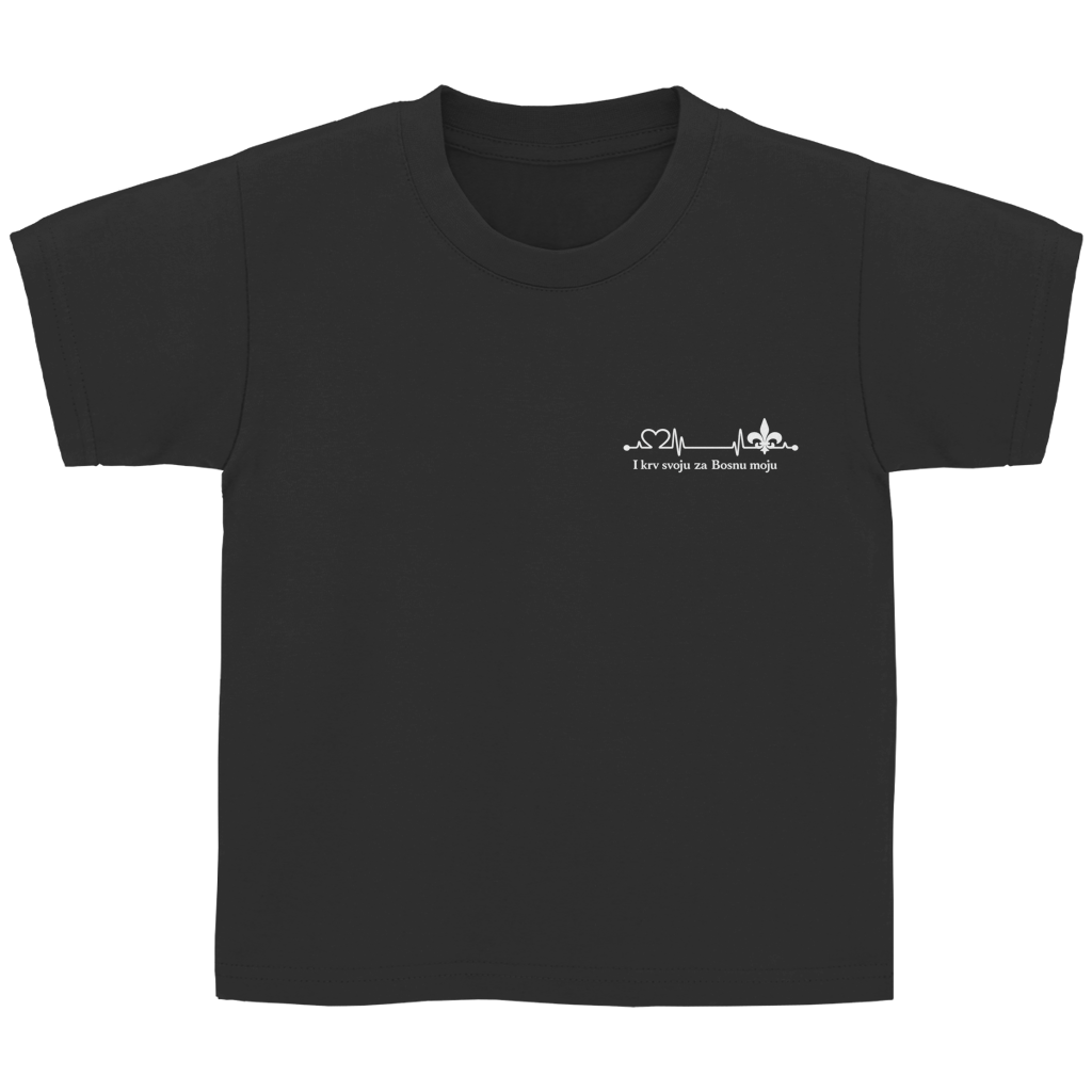 Children's Basic T-Shirt - For My Bosnia | Left Chest