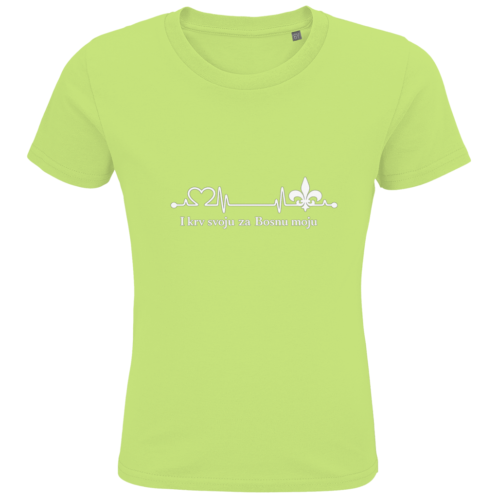 Kids Premium Bio T-Shirt – Za Bosnu Moju | Frontprint