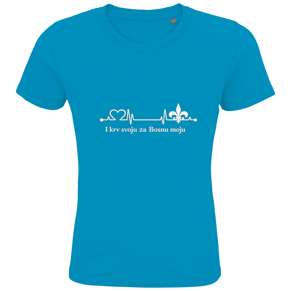 Kids Premium Bio T-Shirt – Za Bosnu Moju | Frontprint