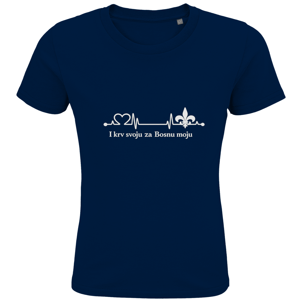 Kids Premium Bio T-Shirt – Za Bosnu Moju | Frontprint