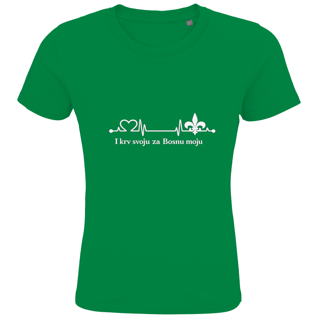 Kids Premium Bio T-Shirt – Za Bosnu Moju | Frontprint
