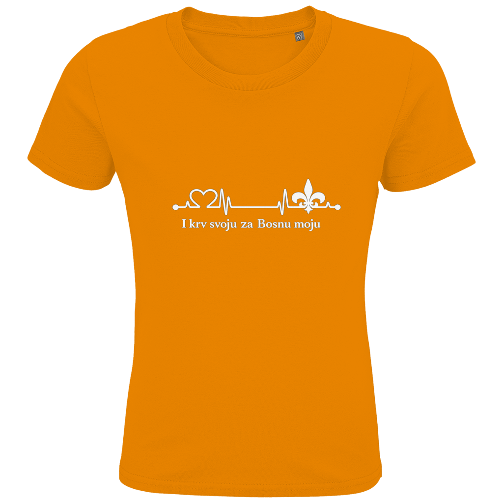 Kids Premium Bio T-Shirt – Za Bosnu Moju | Frontprint
