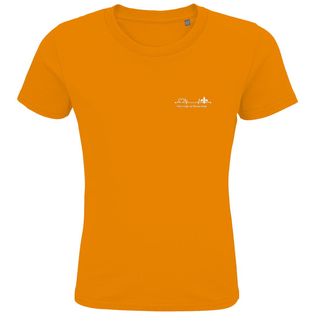 Kids Premium Organic T-Shirt – Za Bosnu Moju | Left Chest