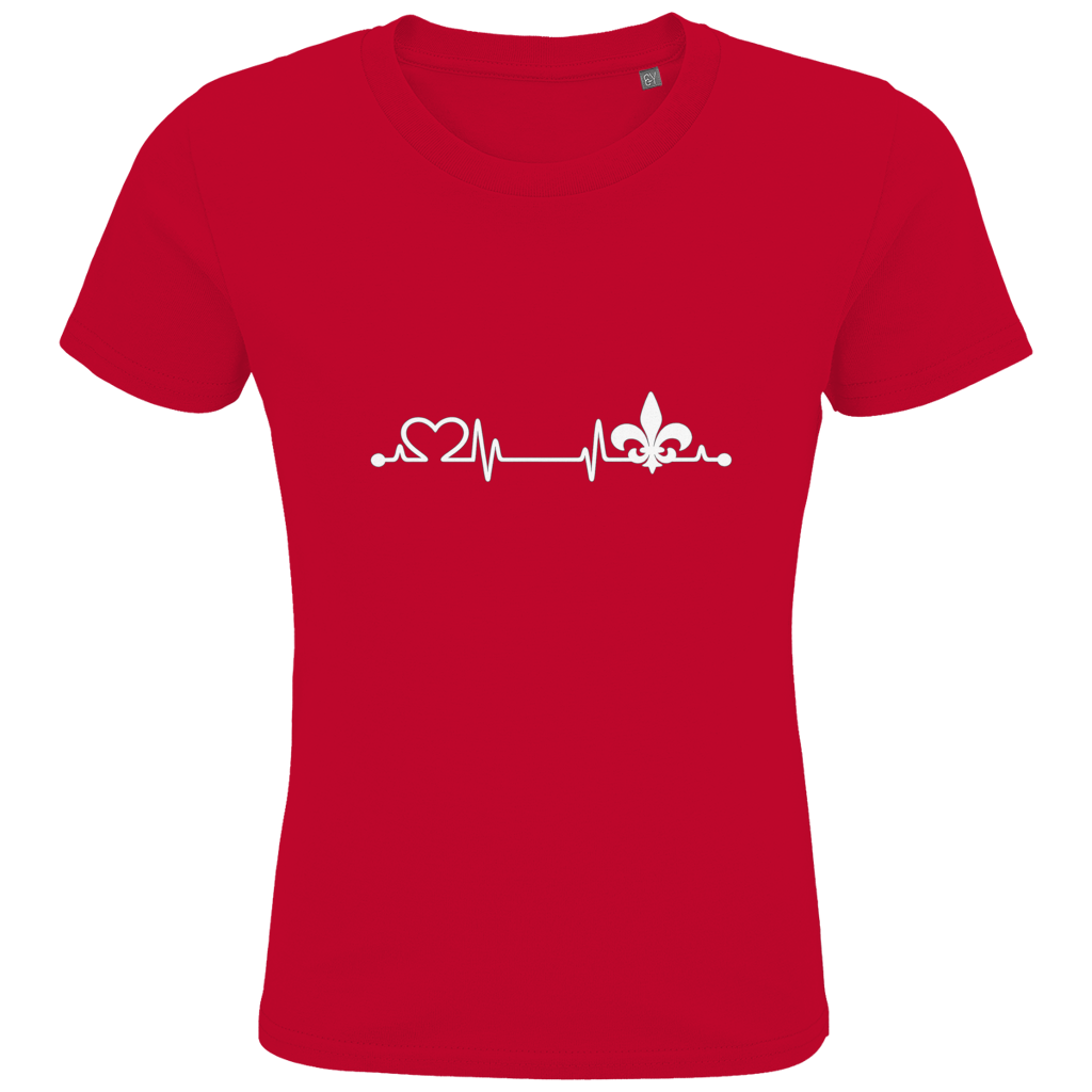 Kids Premium Organic T-Shirt - Heart of Bosnia | Front Print