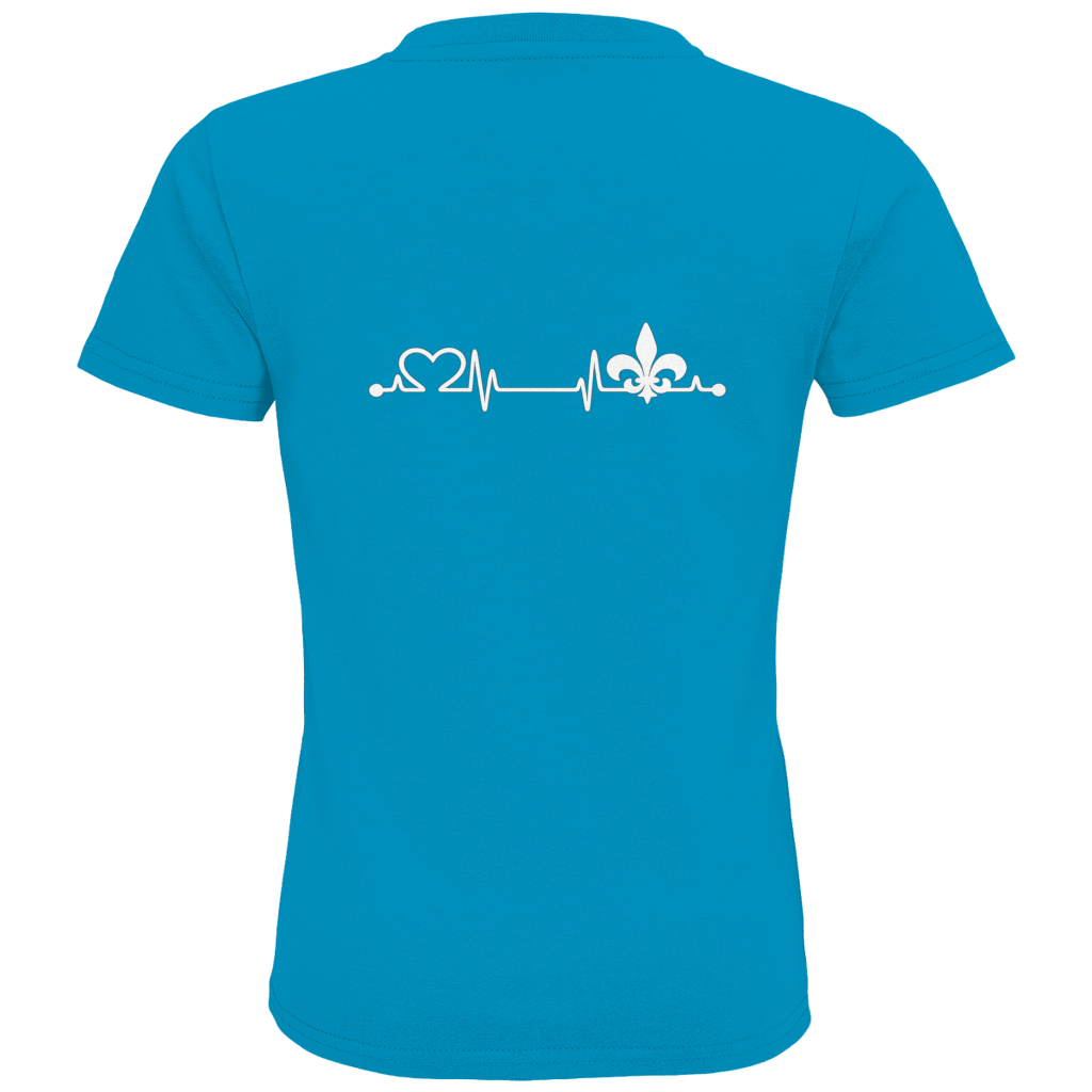Kids Premium Bio T-Shirt – Srce Bosne | Rückenprint