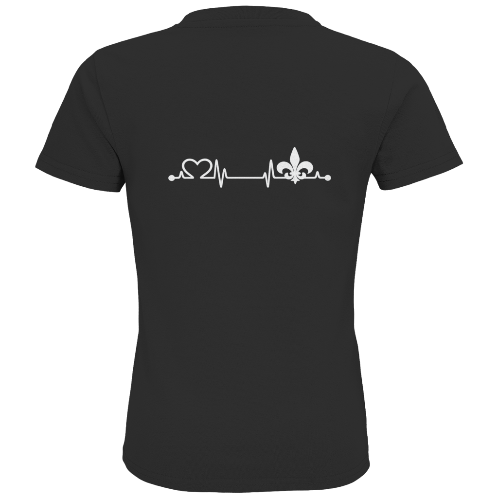 Kids Premium Organic T-Shirt - Heart of Bosnia | Back Print