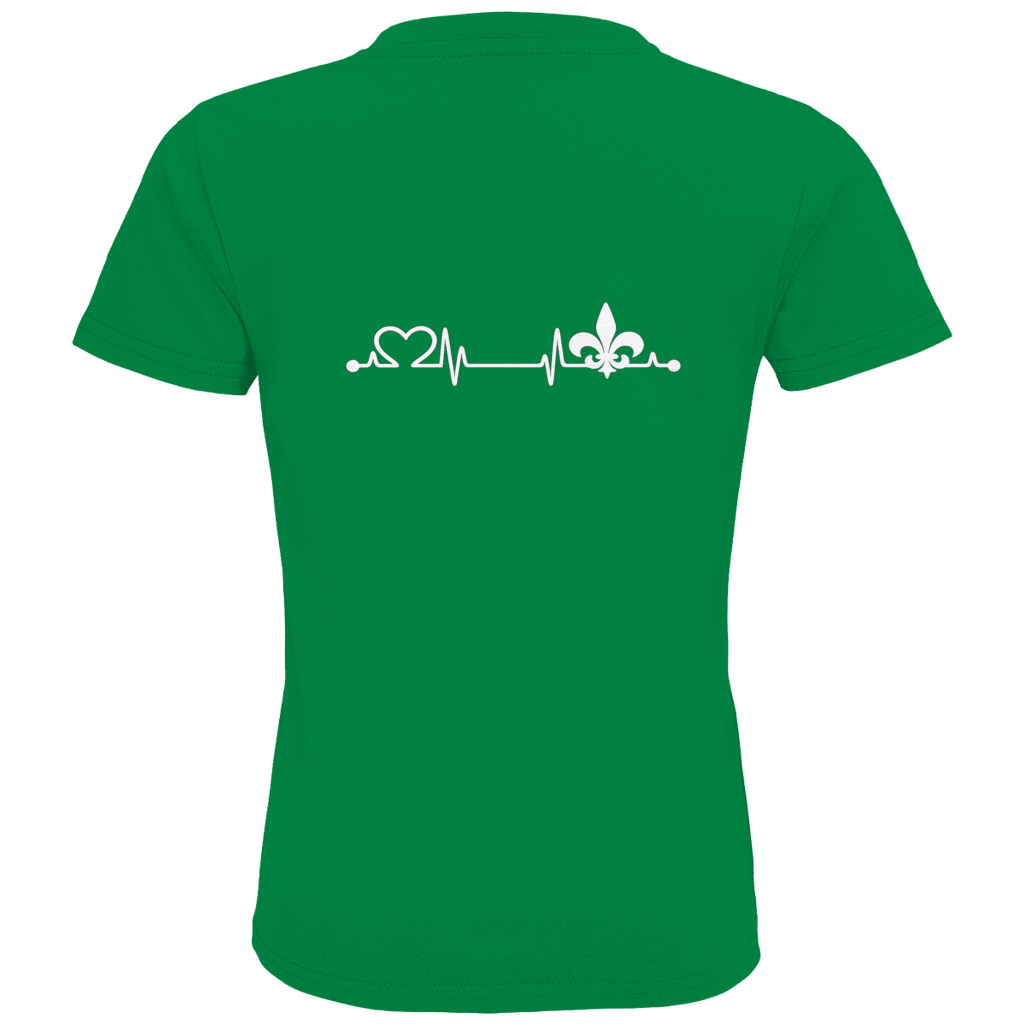 Kids Premium Bio T-Shirt – Srce Bosne | Rückenprint