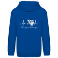 Kids Basic Hoodie Bosnia – Bosnia Heartbeat | Back Print