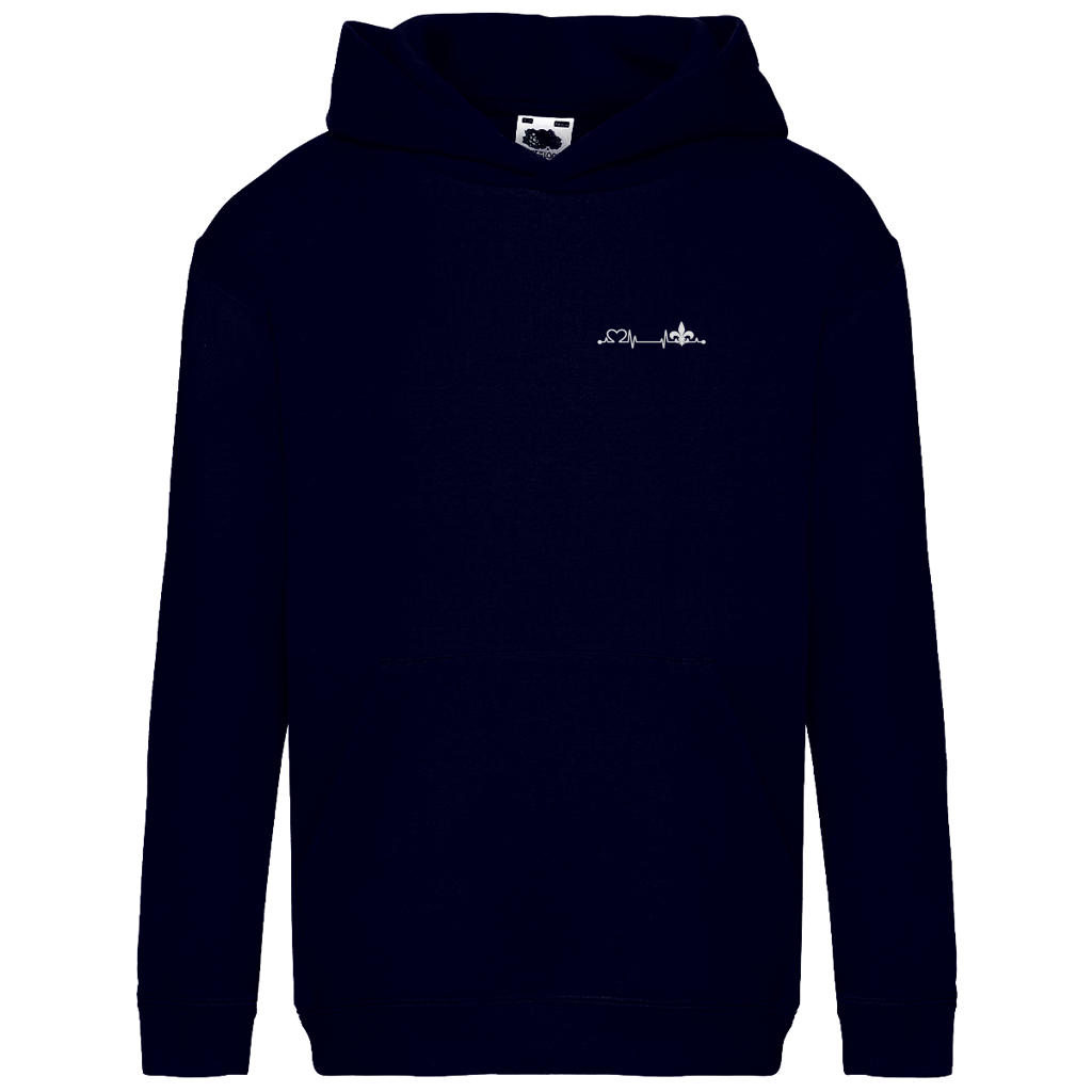 Kids Basic Hoodie – Srce Bosne | Links Brust