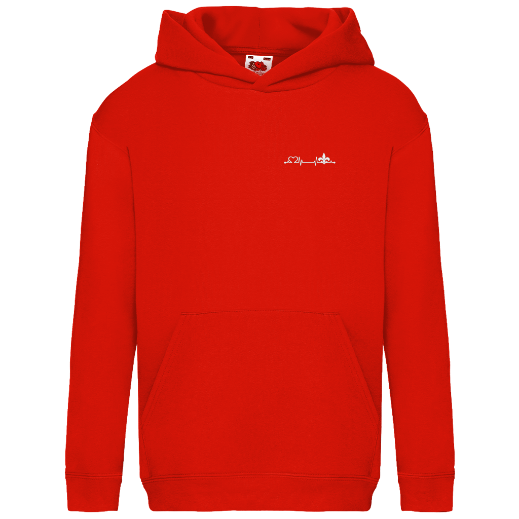 Kids Basic Hoodie – Srce Bosne | Links Brust