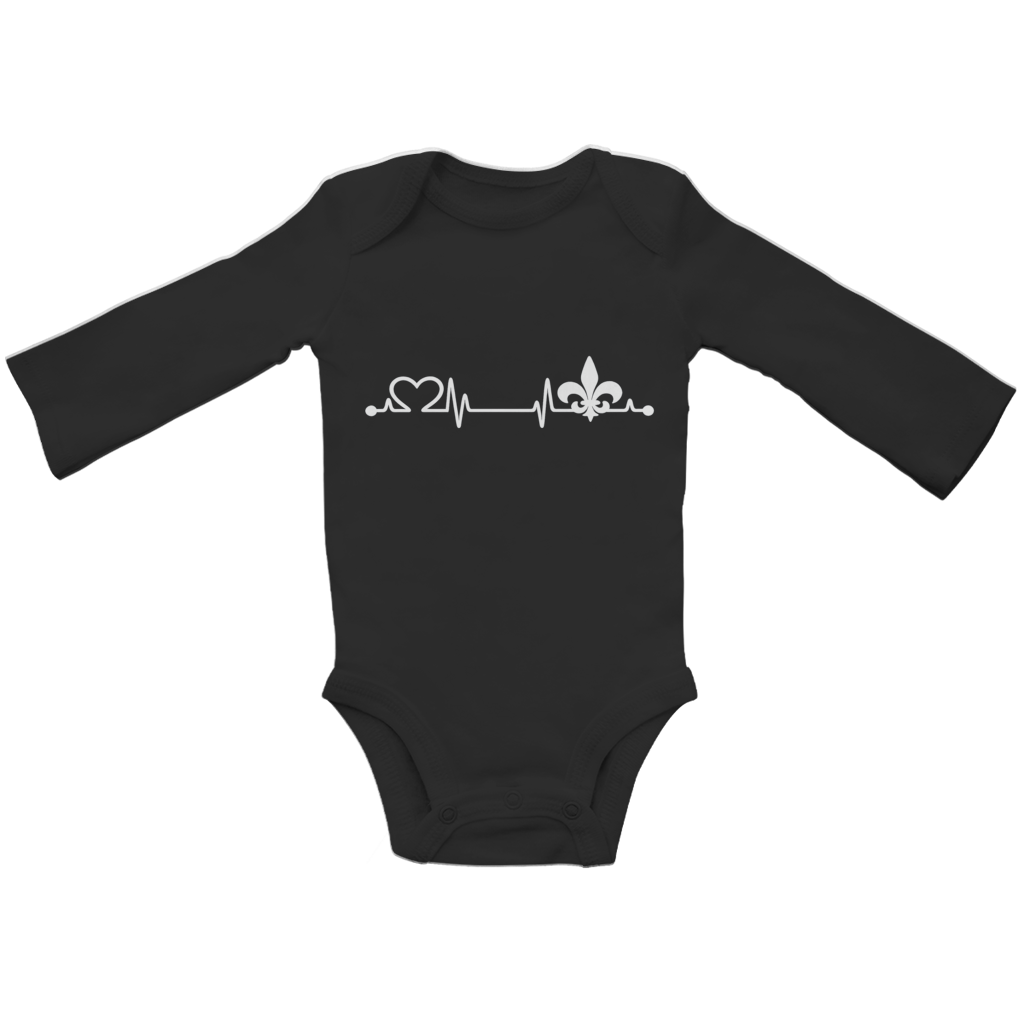 Baby Bio Bodysuite Langarm – Bosnien | Design 04| Frontprint