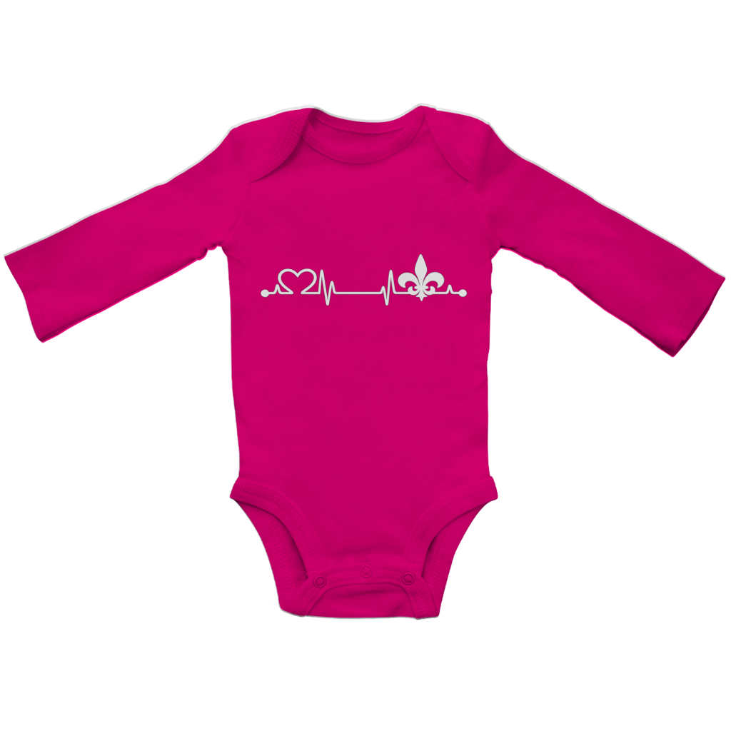Baby Bio Bodi dugih rukava – Srce Bosne | Prednja štampa