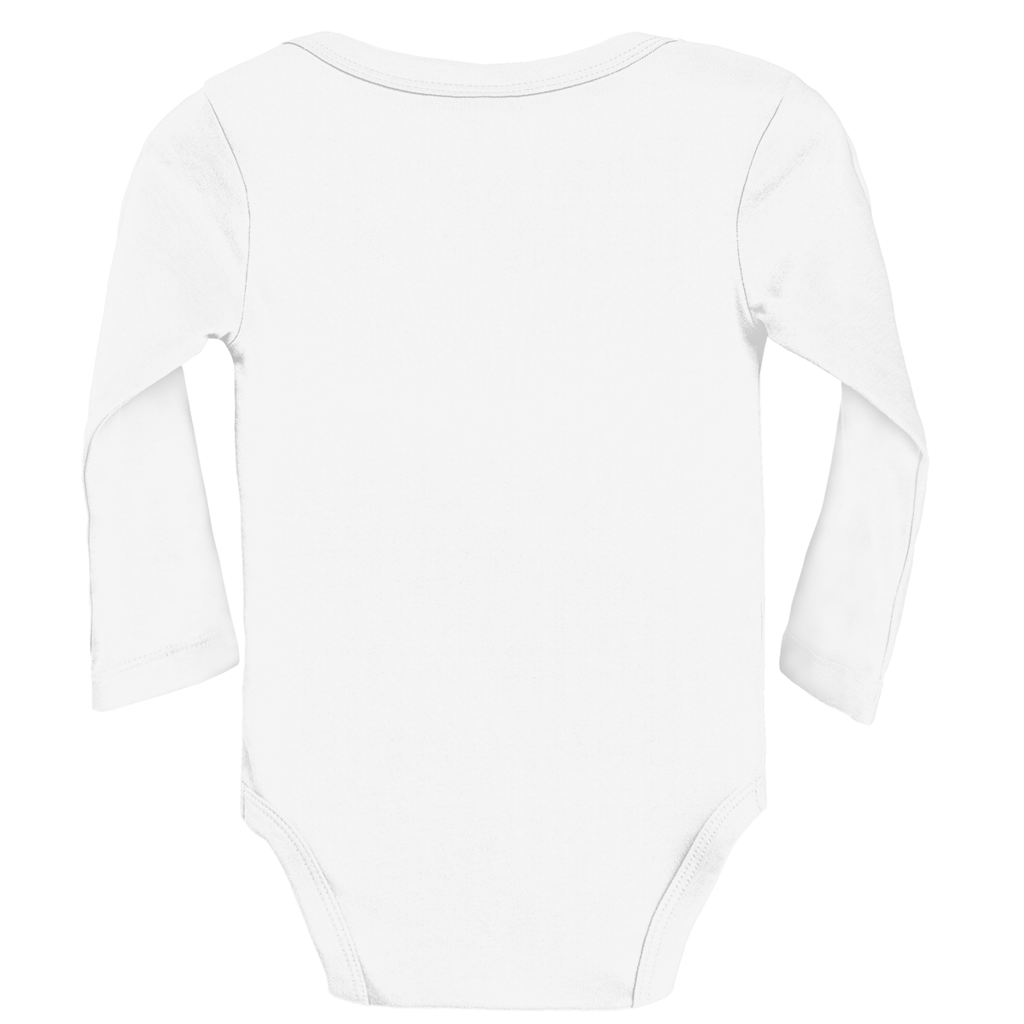 Baby Bio Bodysuite Langarm – Bosnien | Design 07 | Frontprint