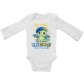 Baby Bio Bodi dugih rukava – Mali zmaj | Prednja štampa