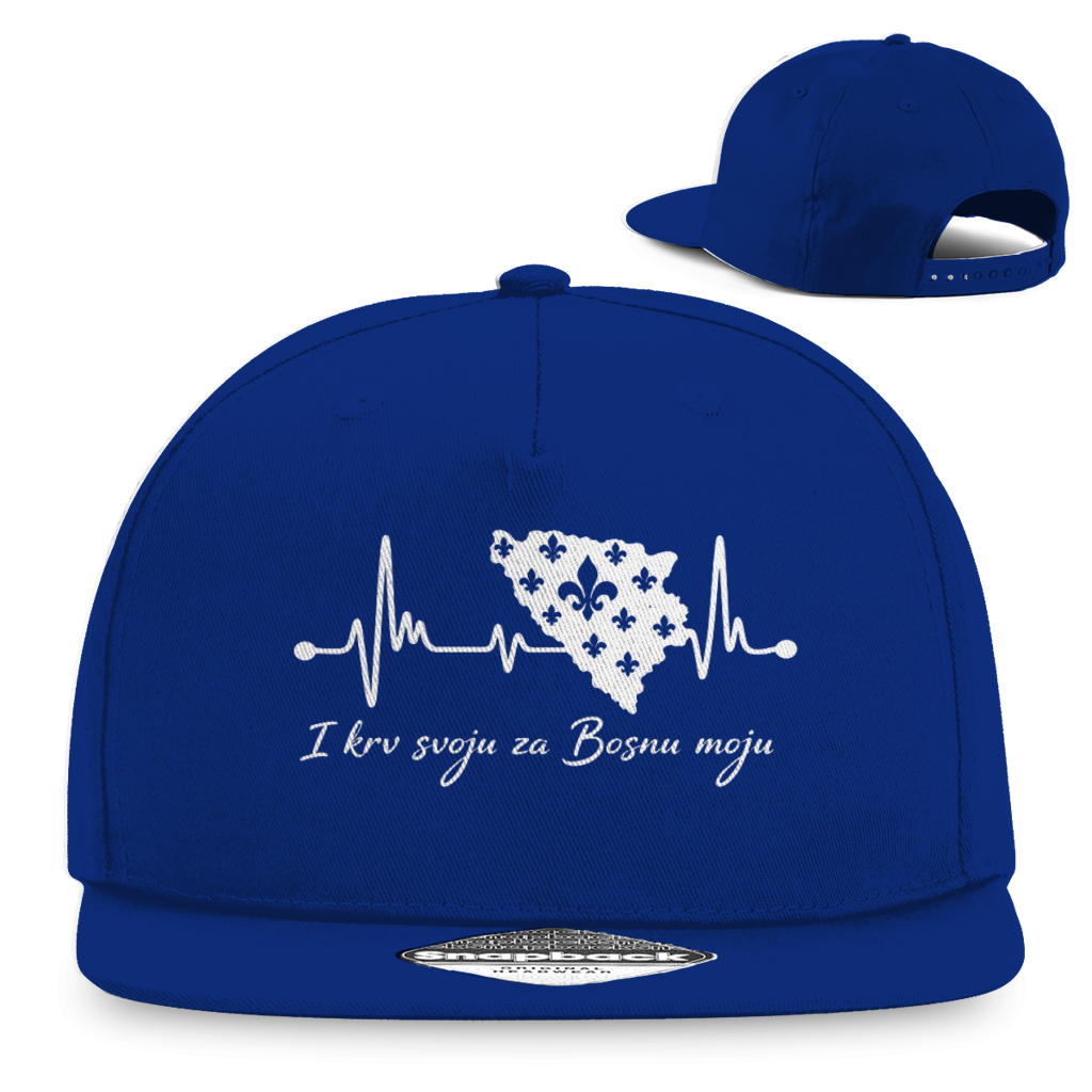 Snapback reper kapa Bosna – Bosna otkucaji srca | Prednja štampa