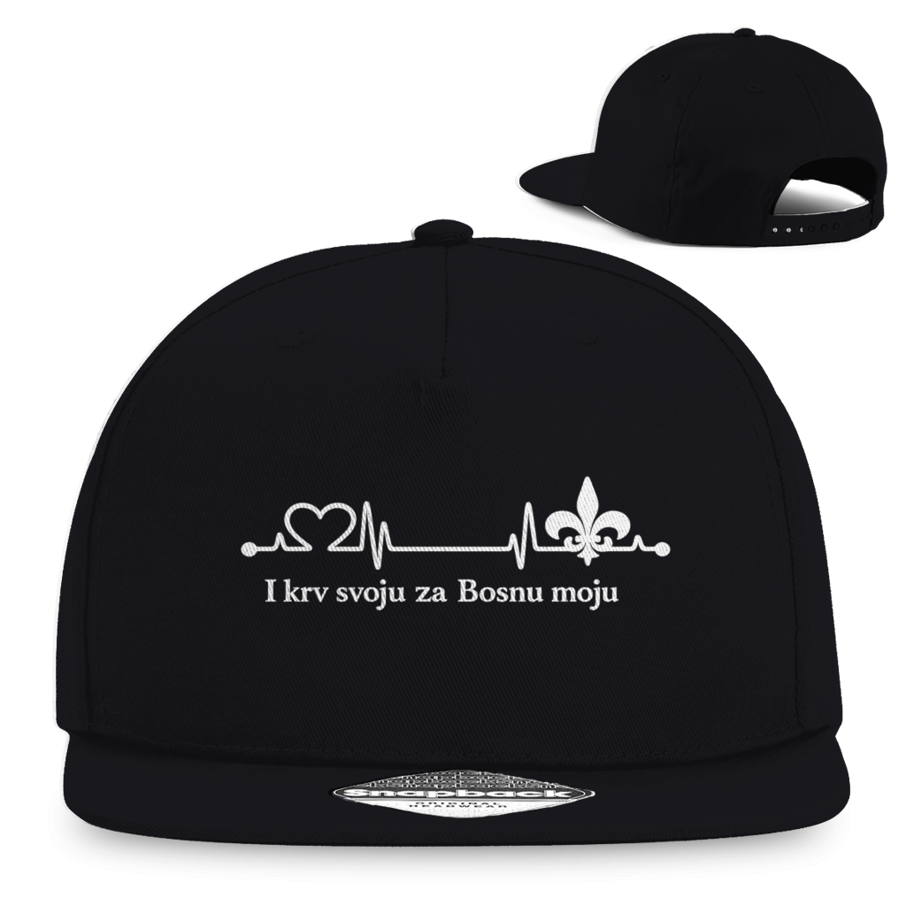 Snapback Rapper kapa – Za Bosnu Moju | Prednja štampa