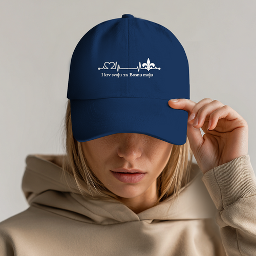Dad Cap – Za Bosnu Moju | Otisak na prednjoj strani