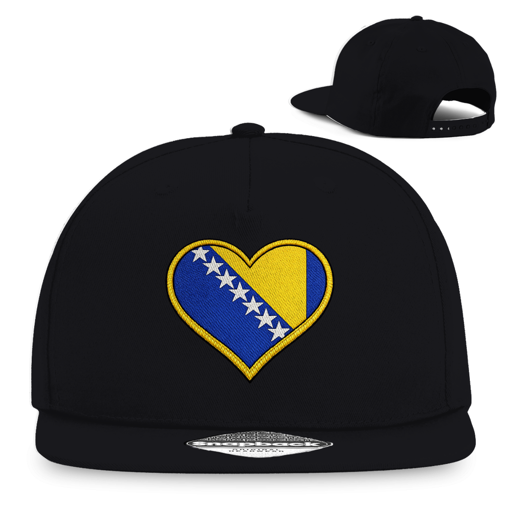 Snapback Rapper Cap – Bosna u srcu | Frontprint