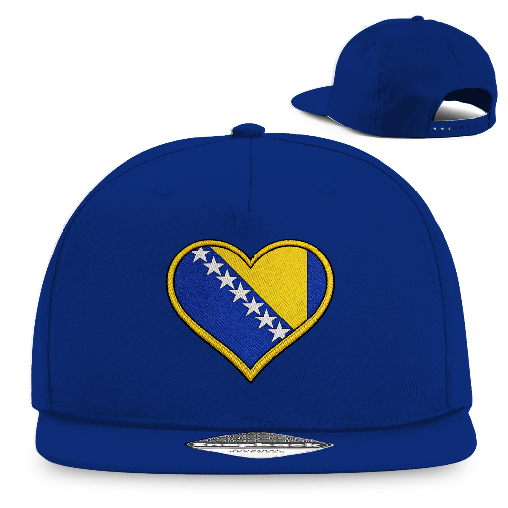 Snapback Rapper Cap – Bosna u srcu | Frontprint