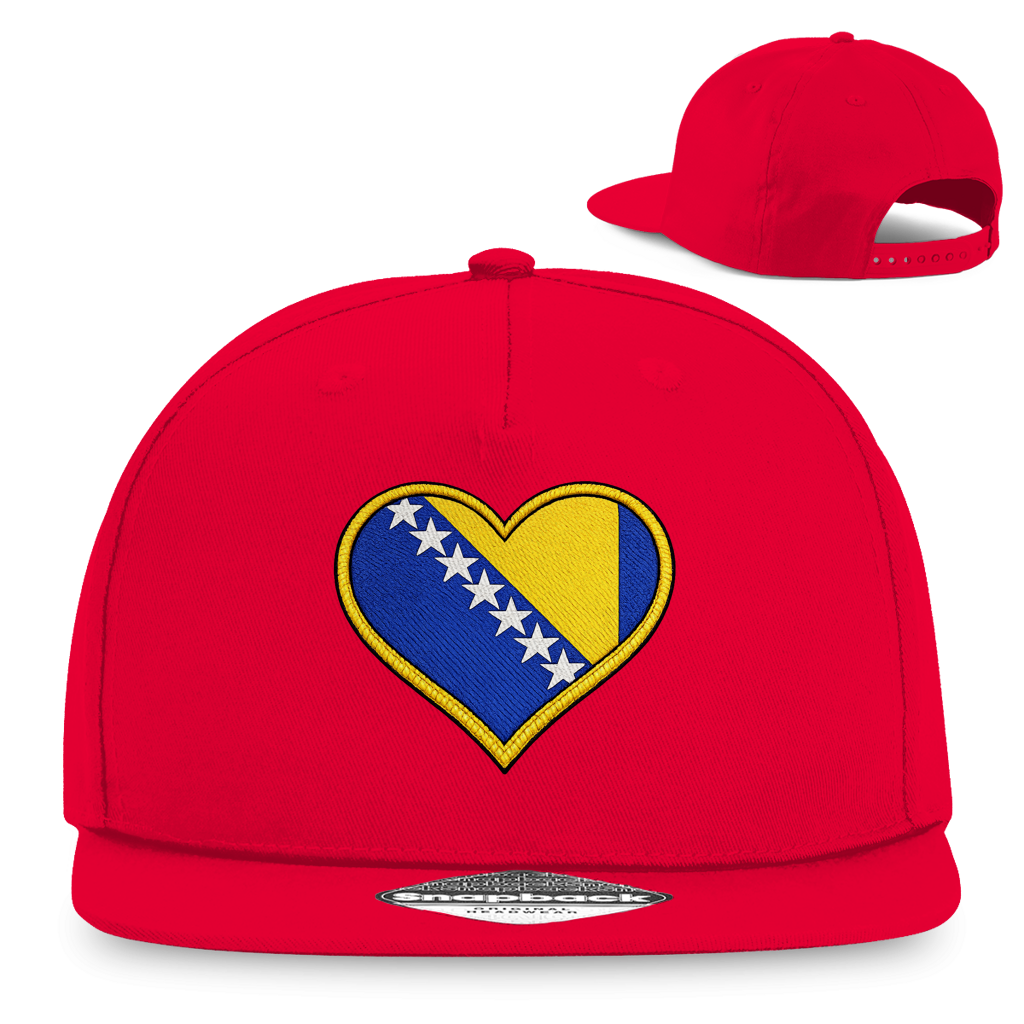 Snapback Rapper Cap – Bosna u srcu | Frontprint