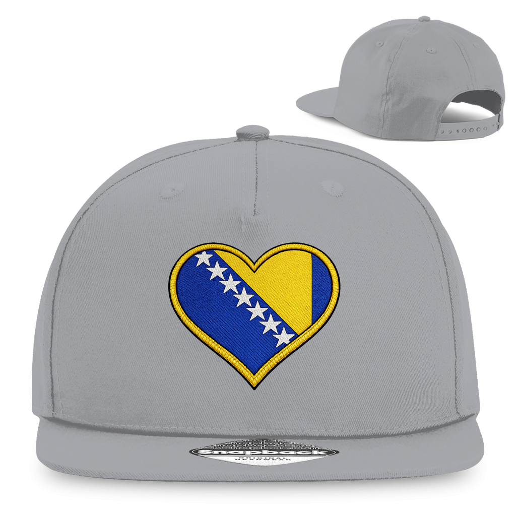 Snapback Rapper Cap – Bosna u srcu | Frontprint