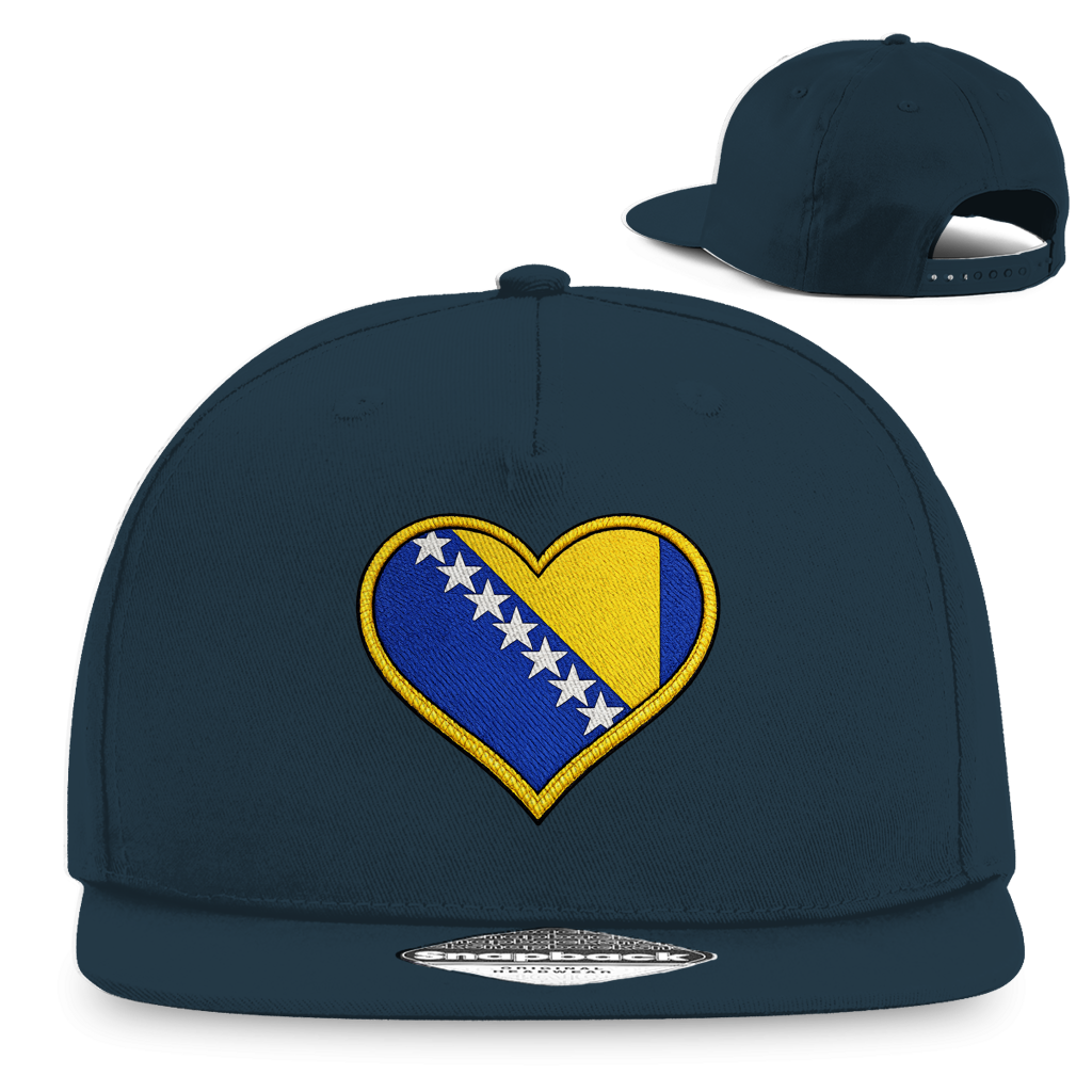 Snapback Rapper Cap – Bosna u srcu | Frontprint
